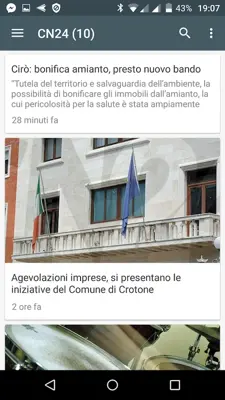 Crotone notizie gratis android App screenshot 4