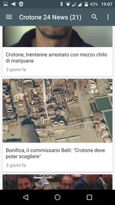 Crotone notizie gratis android App screenshot 5